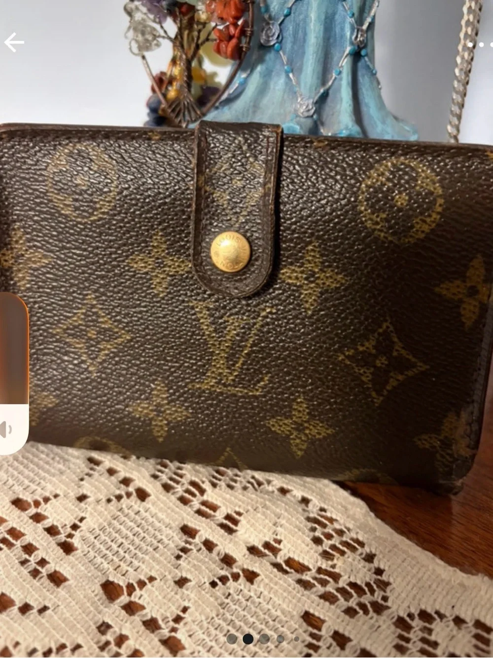LV Monogram Porte Monnaie Viennois Bifold Wallet